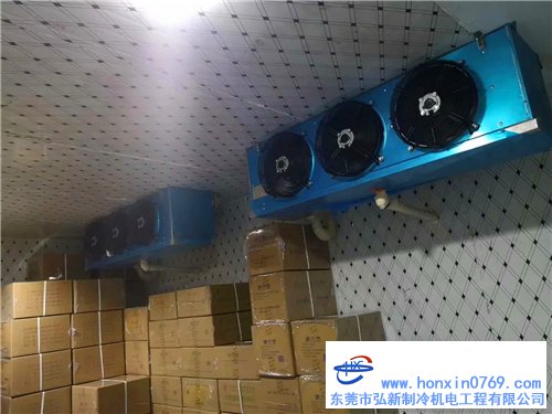 深圳拆裝冷庫完工交付，邊試機(jī)邊進(jìn)貨